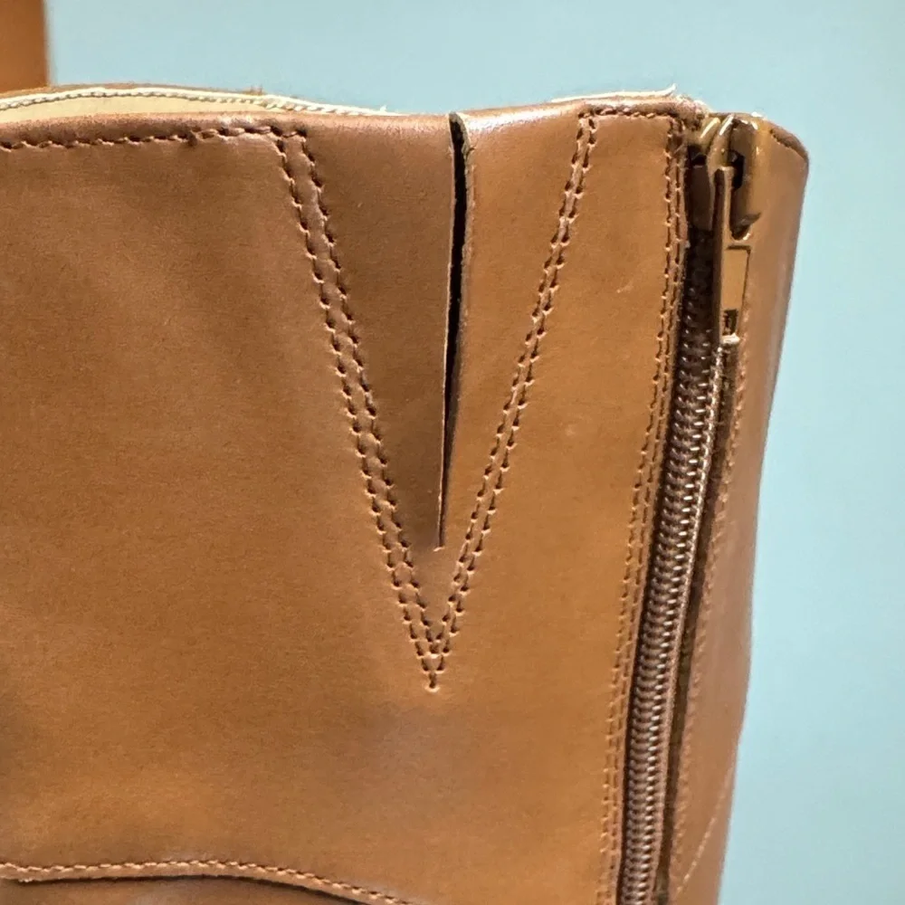 Giani Bernini leather Sandraa bohemian knee high riding  Boots NWT 6.5